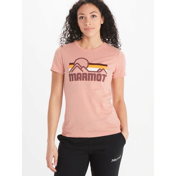 Marmot Tops - Marmot Coastal T-Shirt Rosewood‎ Pink Size Small